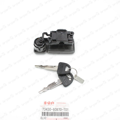 NEW GENUINE FOR SUZUKI GRAND VITARA LOCK ASSY GLOVE BOX (GREY) 73430-60870-T01