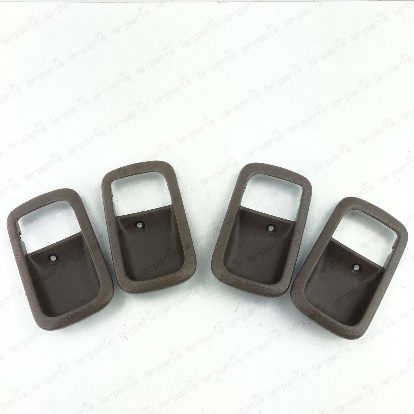 NEW GENUINE TOYOTA LC 80 LEXUS LX450 OAK INNER DOOR HANDLE BEZEL FRONT REAR SET