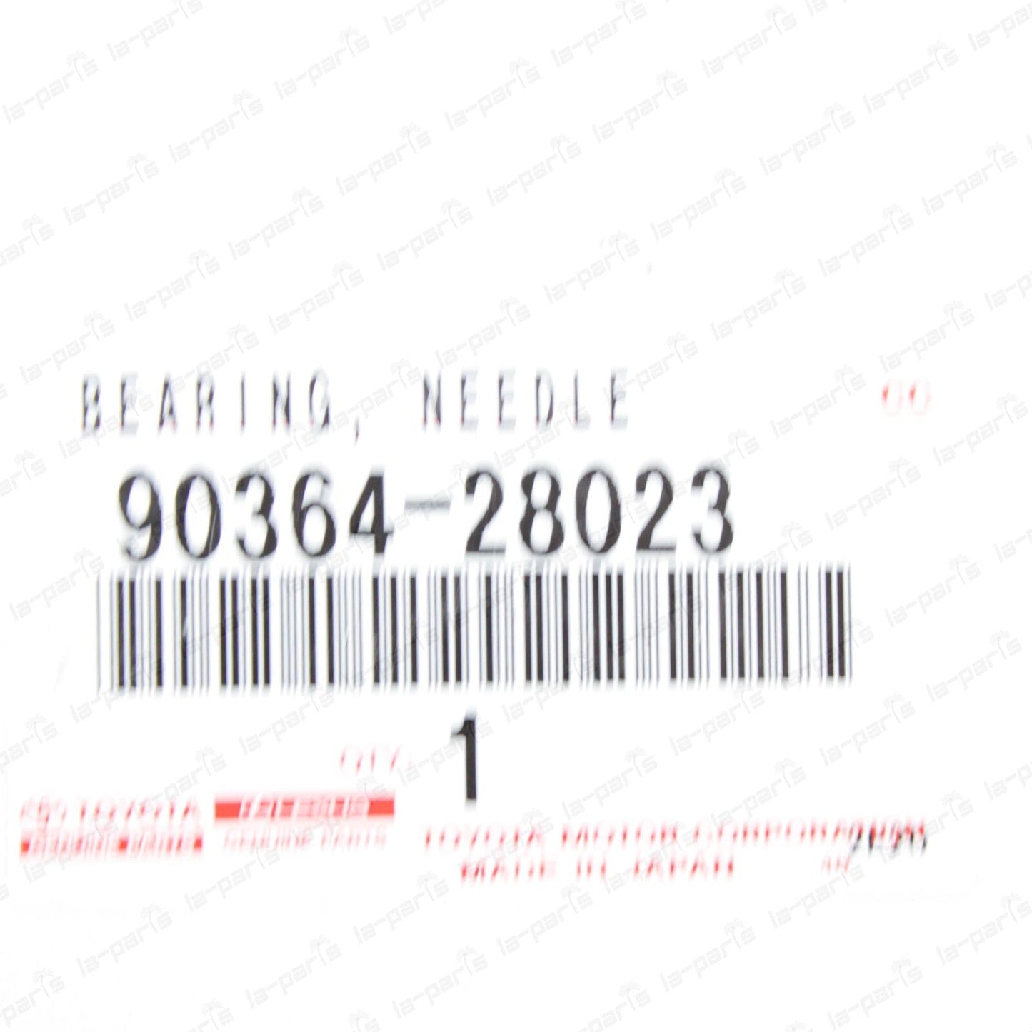 NEW GENUINE TOYOTA 2001-2014  NEEDLE ROLLER BEARING  5TH GEAR 90364-28023