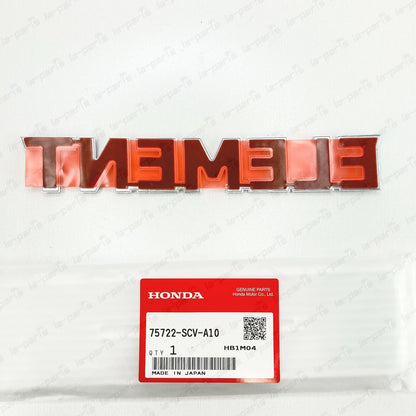 GENUINE HONDA  03-08 ELEMENT DX EX LX 2WD 4WD REAR LIFTGATE HATCH BADGE EMBLEM