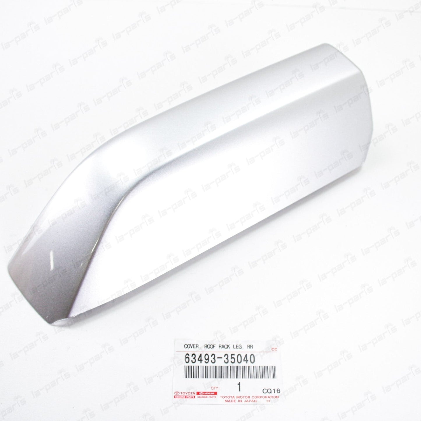 Genuine OEM Toyota 10-22 4Runner Silver Rear Right Roof Rack Cover 63493-35040