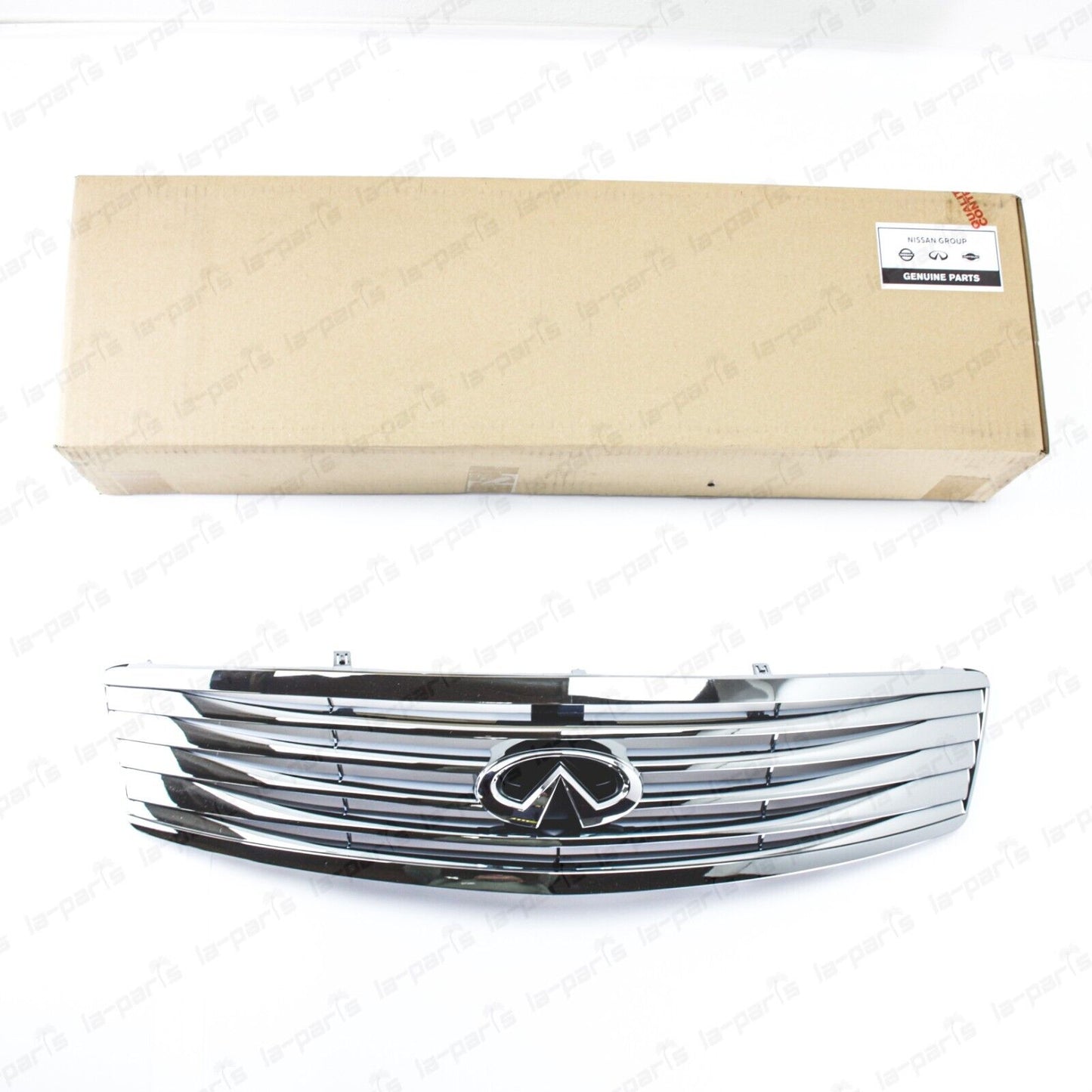 New Genuine OEM Infiniti 07-08 G35 08-10 G37 Radiator Grille Chrome 62070-JK60B
