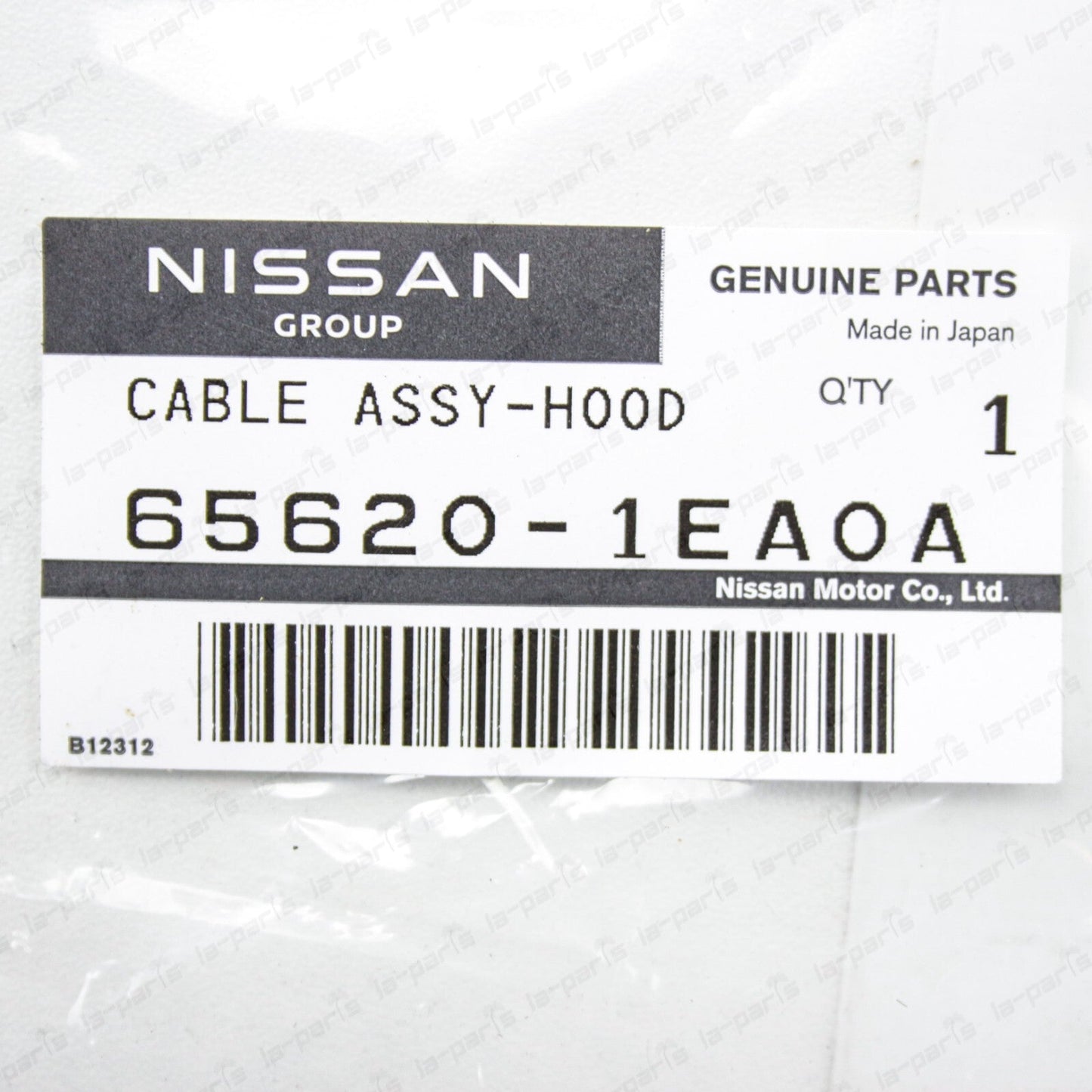 New Genuine Nissan 2009-2020 370Z Z34 Hood Lock Control Cable 65620-1EA0A