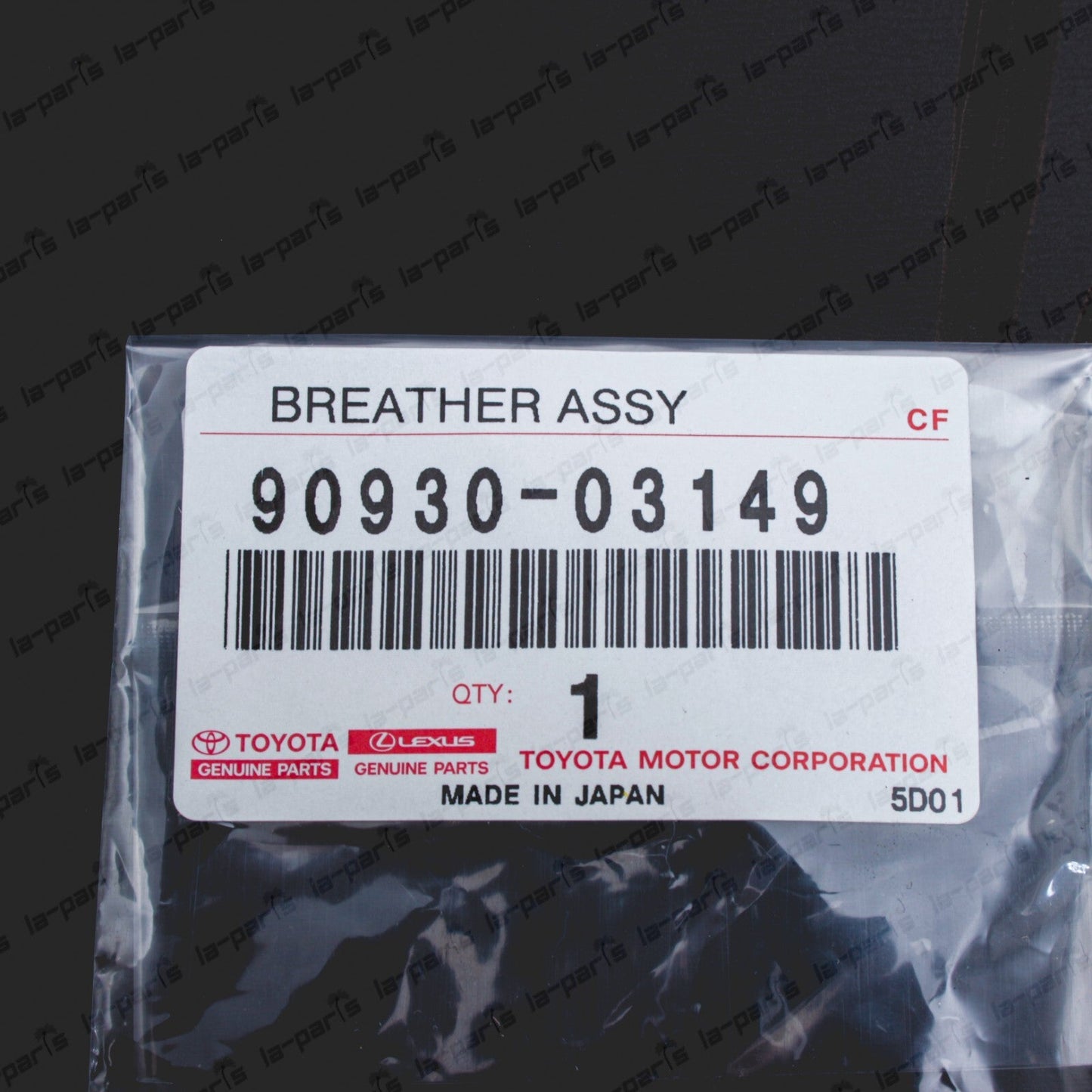 New Genuine OEM Toyota Lexus Transmission Breather Plug 90930-03149