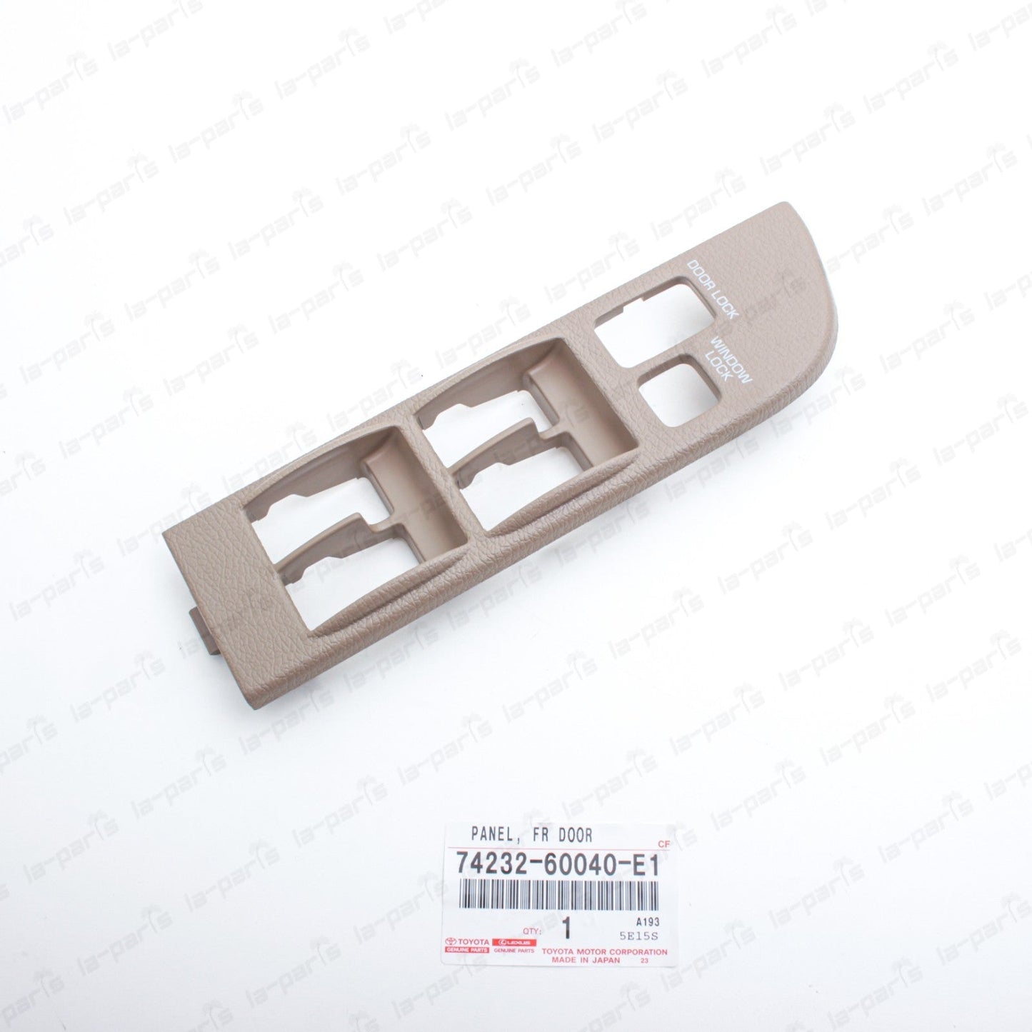 New Genuine Toyota Land Cruiser FZJ76 Driver Door Switch Panel 74232-60040-E1