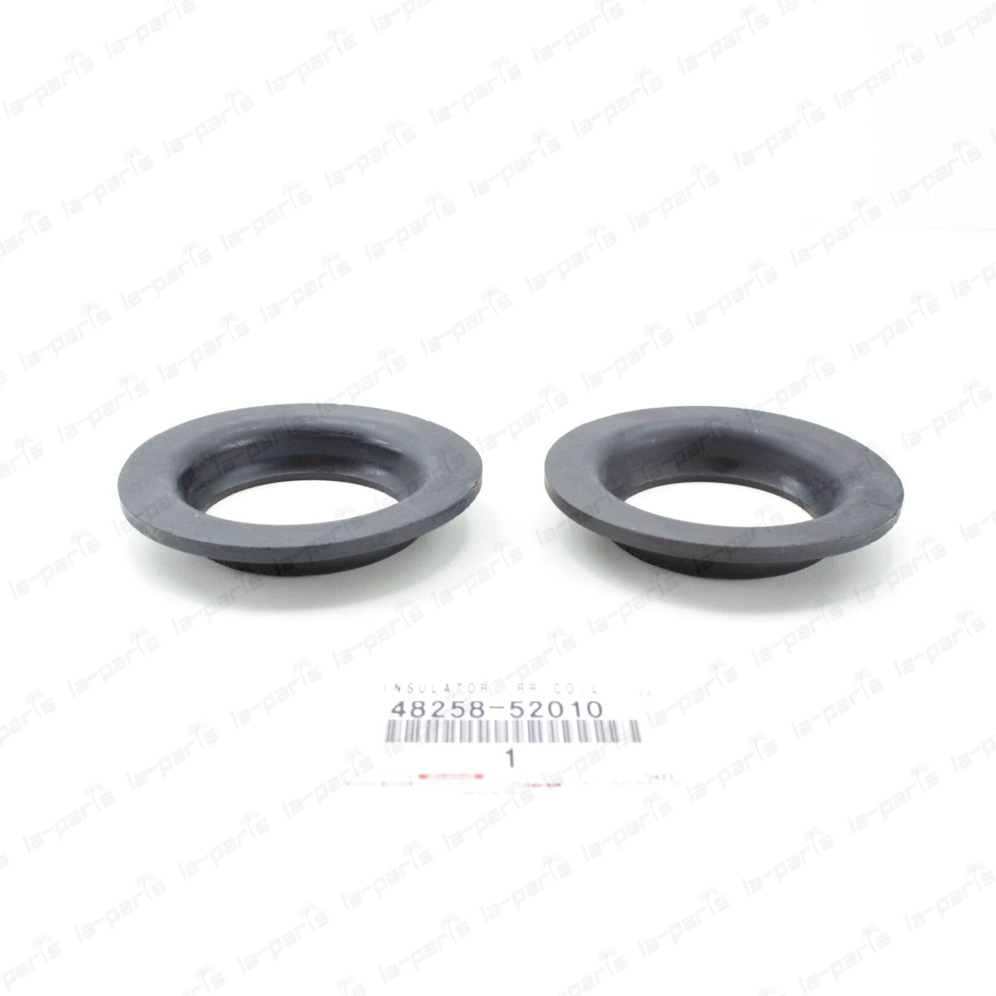 GENUINE TOYOTA SCION xA xB LOWER REAR COIL SPRING INSULATOR 48258-52010 2 PCS