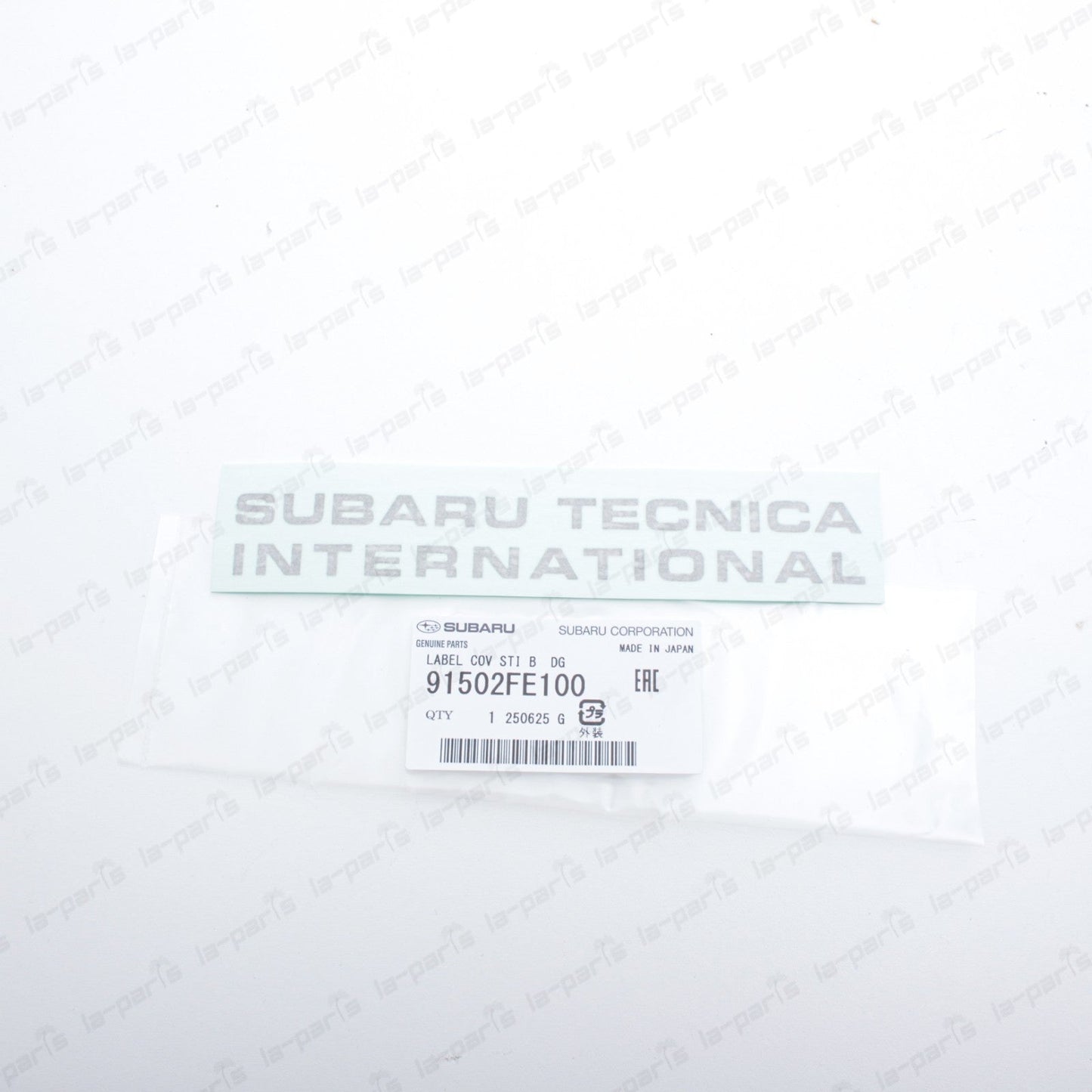 New Genuine OEM Subaru 2004-2005 Impreza WRX STi Fog Cover Decal 91502FE100