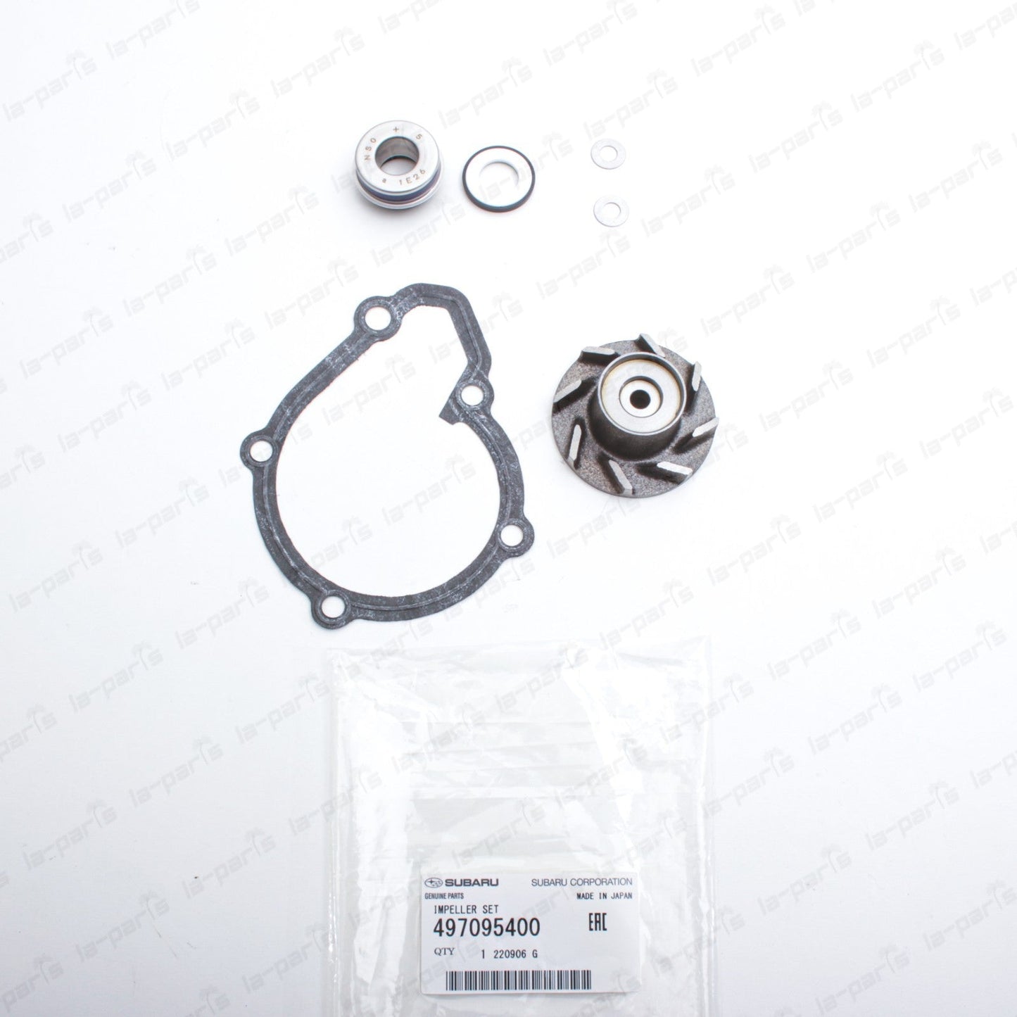 New Genuine OEM Subaru 1982-1990 Sambar Water Pump Impeller Set 497095400