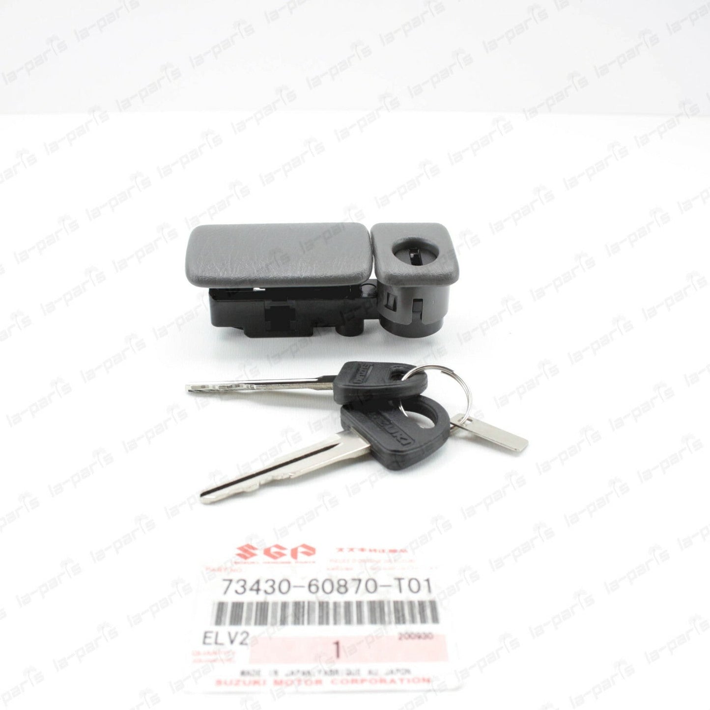 NEW GENUINE FOR SUZUKI GRAND VITARA LOCK ASSY GLOVE BOX (GREY) 73430-60870-T01