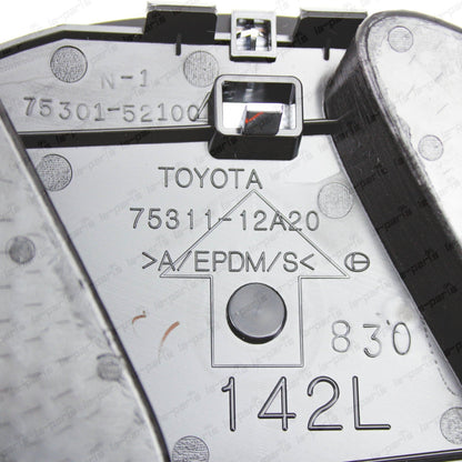 New Genuine Toyota Vitz KSP130 NSP130 Front Radiator Grille Emblem 75301-52100