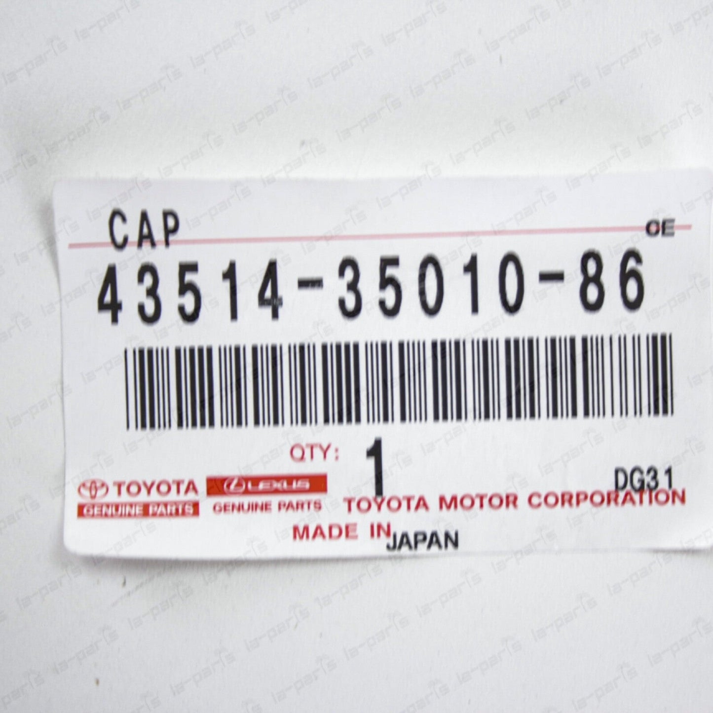 New Genuine Toyota 84-95 4Runner Pickup 95-04 Tacoma Front Hub Grease Cap