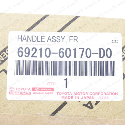 NEW GENUINE LEXUS 10-22 GX460 GARNET RED 3S0 OUTER REAR DOOR HANDLE RH / LH