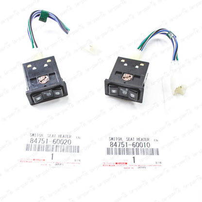New Genuine OEM Toyota Land Cruiser FJ80 FZJ80 HDJ80 Seat Heater Switch LH & RH