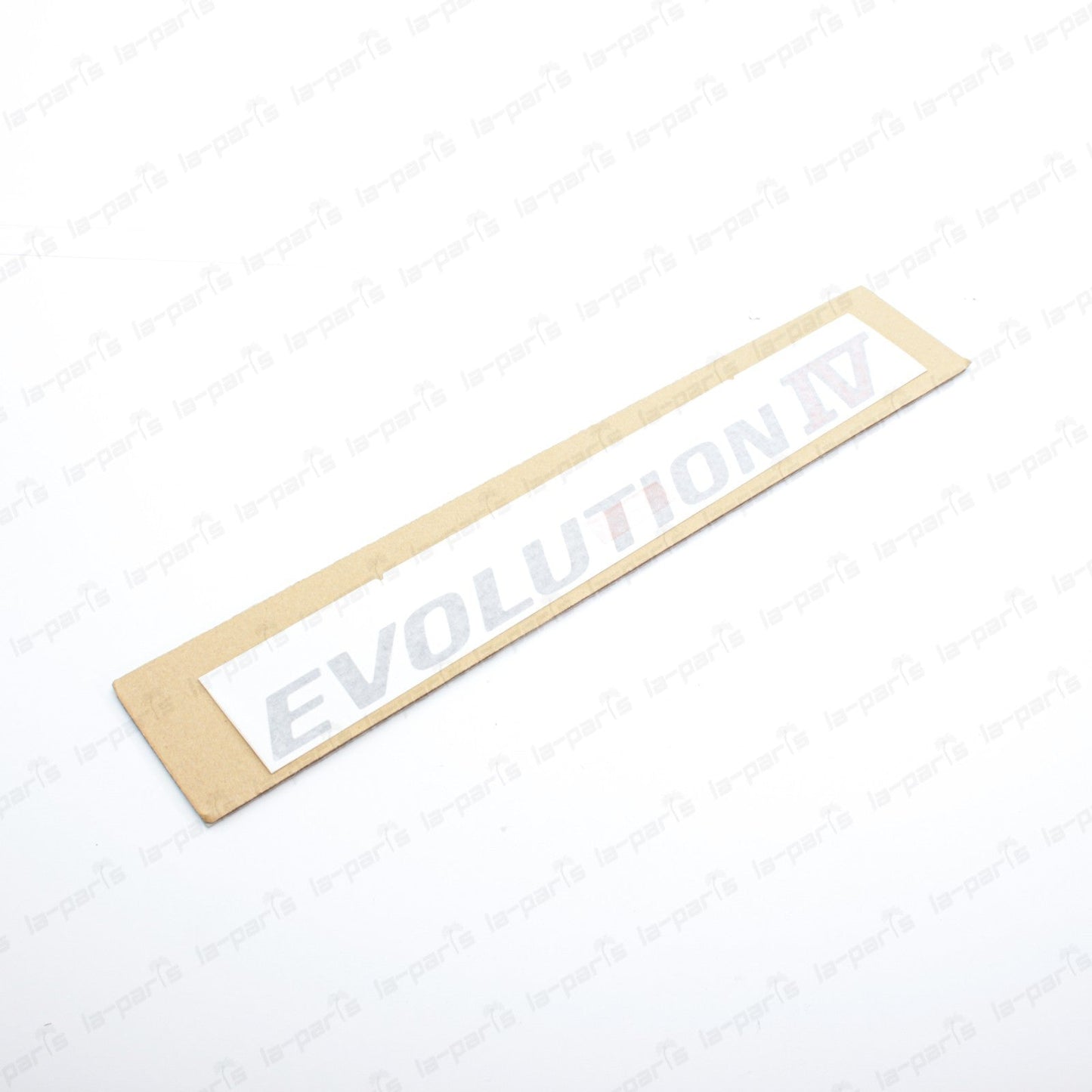 New Genuine OEM Mitsubishi Lancer EVO4 Silver EVOLUTION IV Decal MR322395 Qty:1