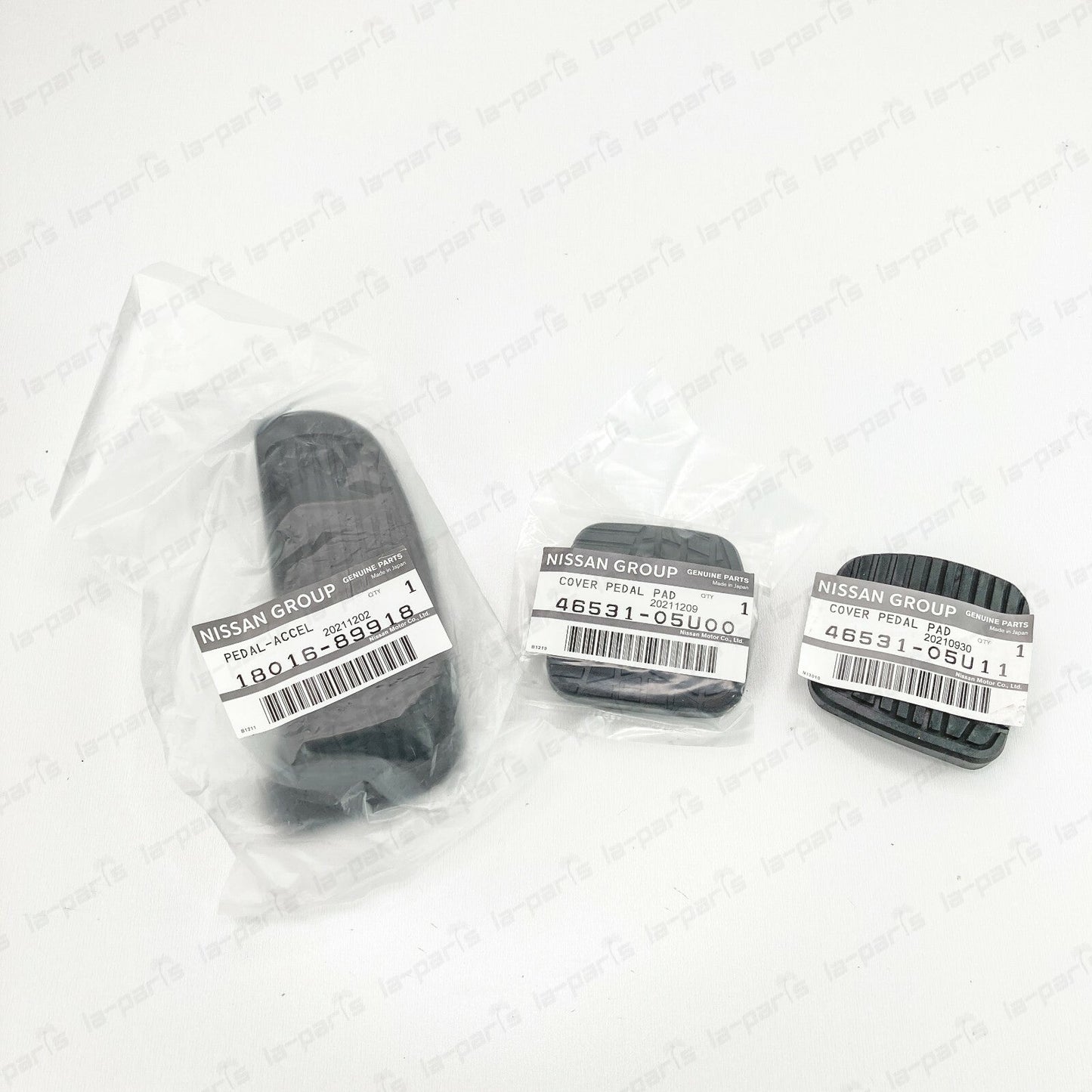Genuine For Nissan GT-R R32 R33 R34  Accelerator Brake Clutch Pedals Pads Set 3