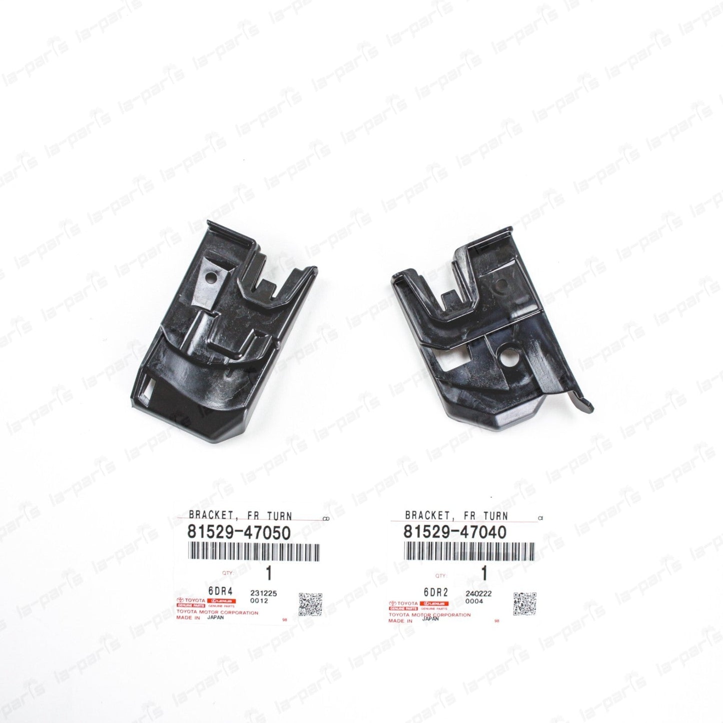 Genuine Toyota 11-15 Prius Driver Side Upper & Lower Turn Signal Light Brackets