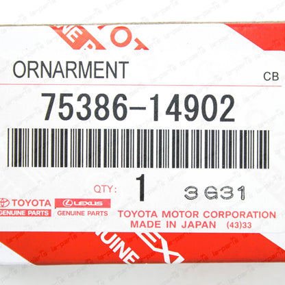 New Genuine OEM Toyota 70-77 Celica Dragon Viking Quarter Panel Emblem Red Badge