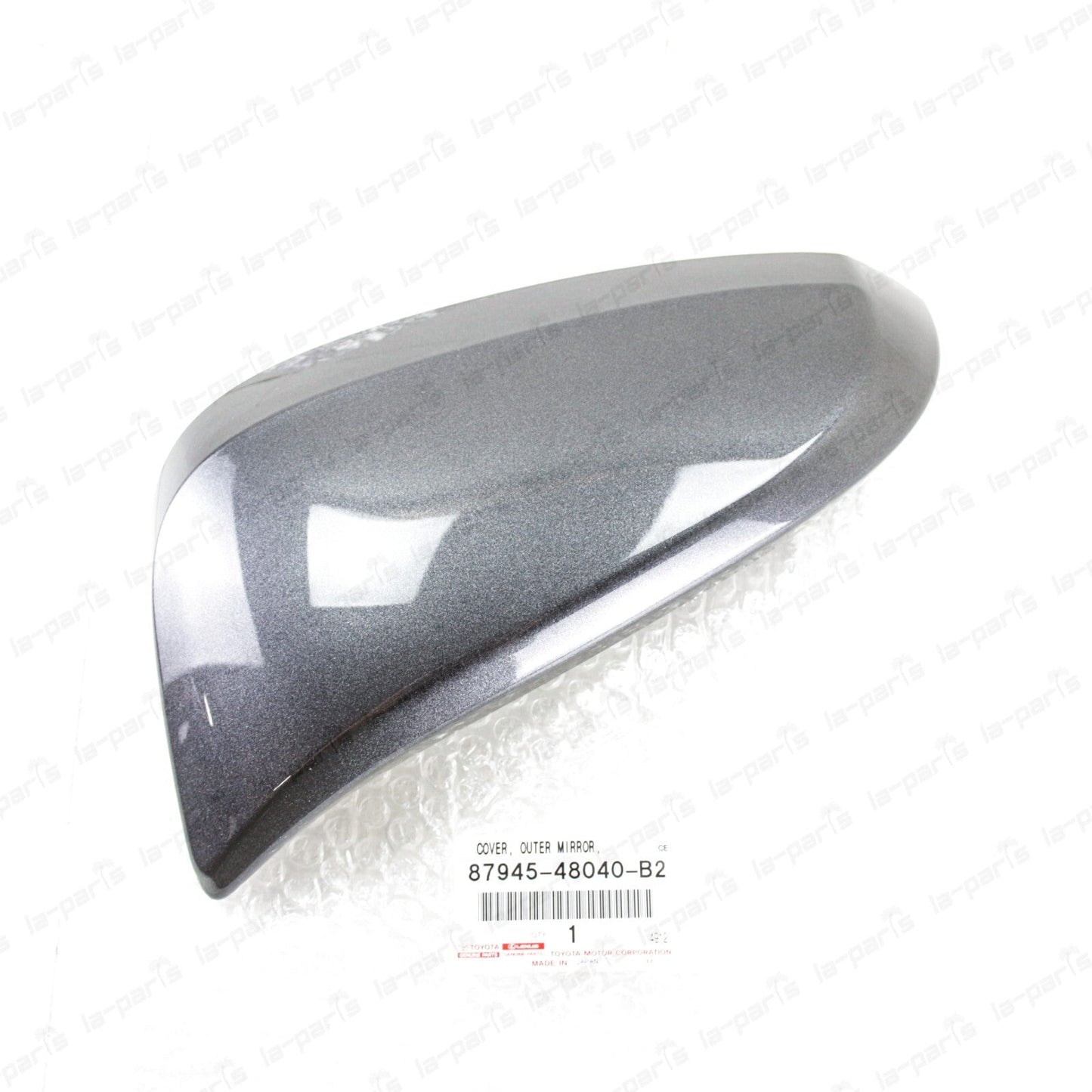 Genuine Toyota 14-18 Rav4 1G3 Gray Driver Side Outer Mirror Cover 87945-48040-B2