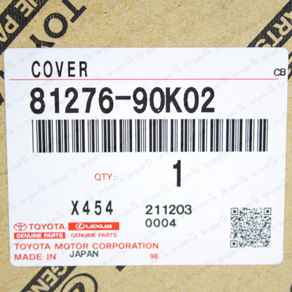 NEW GENUINE TOYOTA LAND CRUISER 70 LICENSE PLATE LAMP COVER 4WD 81276-90K02