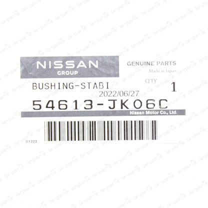 NEW GENUINE NISSAN INFINITI G37 370Z Q50 Q60 FRONT STABILIZER BAR BUSHING 2PCS