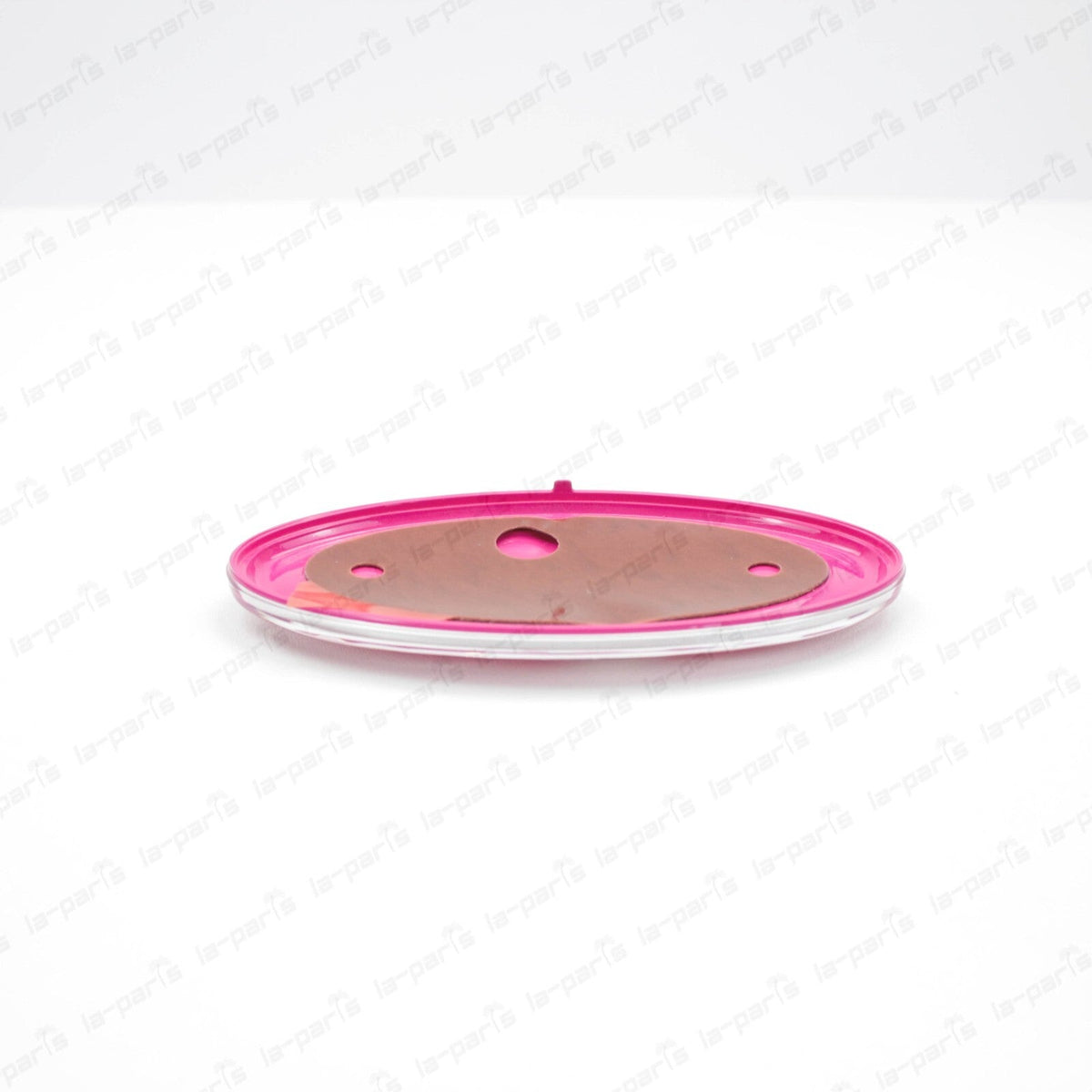 NEW GENUINE SUBARU IMPREZA WRX STI PINK "I" FRONT GRILL EMBLEM 4" X 2" BADGE