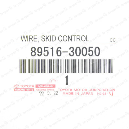 Genuine Lexus 07-11 GS300 IS250 Driver Side Skid Control Sensor Wire 89516-30050