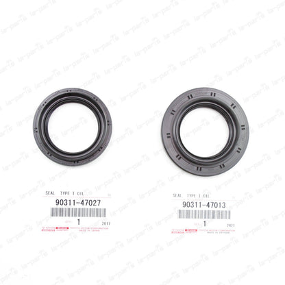 GENUINE TOYOTA 4RUNNER LEXUS LX570 FRONT DRIVE AXLE SHAFT OIL SEAL SET LH & RH