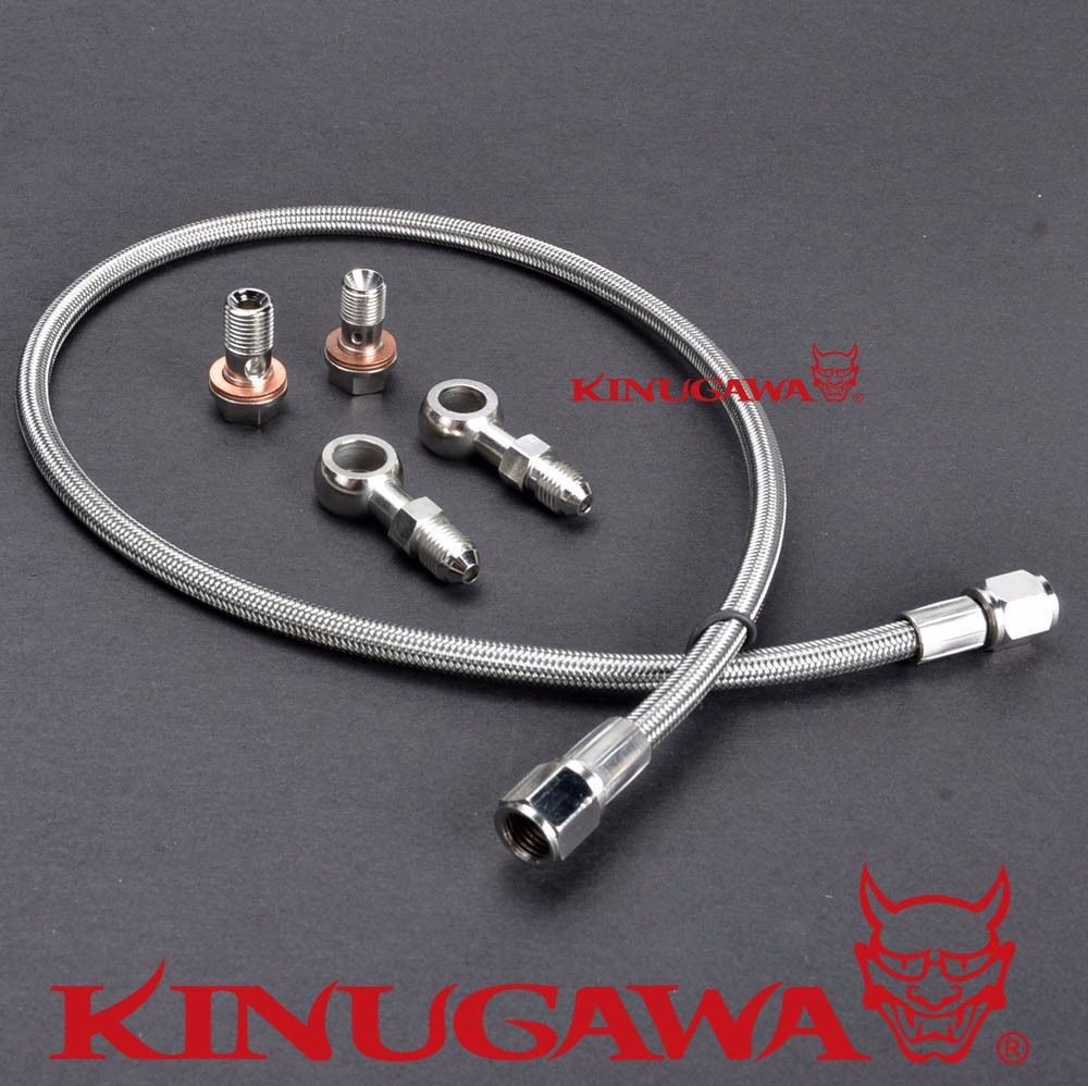 Turbo Oil Feed Line For 10-16 Nissan TIIDA Juke Pulsar MR16DDT TF035 TD04L