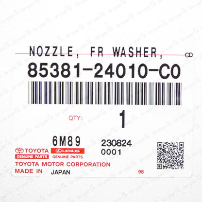 New Genuine Lexus 02-05 SC430 Passenger Headlight Washer Nozzle 85381-24010-C0