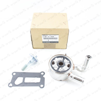 NEW GENUINE MAZDA 3 5 6 CX-7  OIL COOLER KIT LF6W-14-700A  W/ HARDWARE