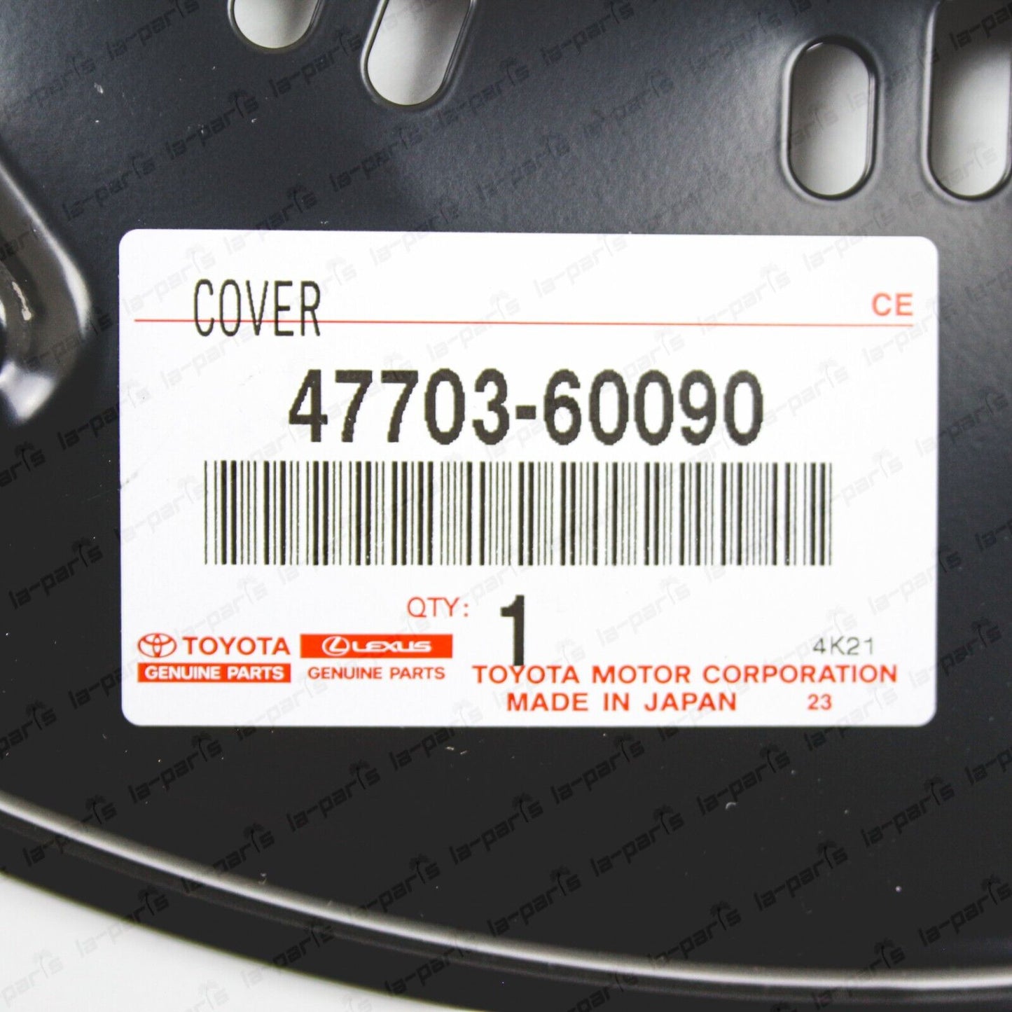Genuine Toyota 08-21 Land Cruiser Lexus LX570 Front Disc Brake Dust Cover Pair