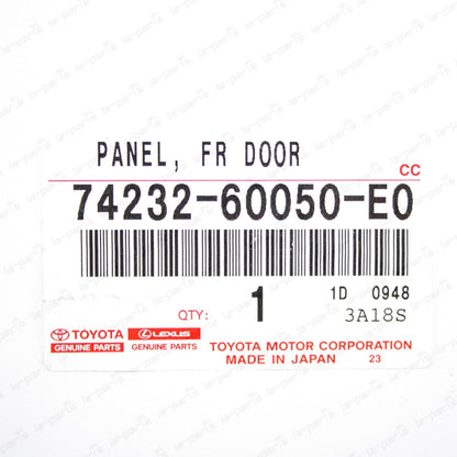 New Genuine OEM Toyota Land Cruiser 70 Driver Door Switch Panel 74232-60050-E0