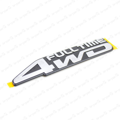 NEW GENUINE TOYOTA 91-97 LAND CRUISER FJ80 96-97 LX450 REAR FULL TIME 4WD EMBLEM