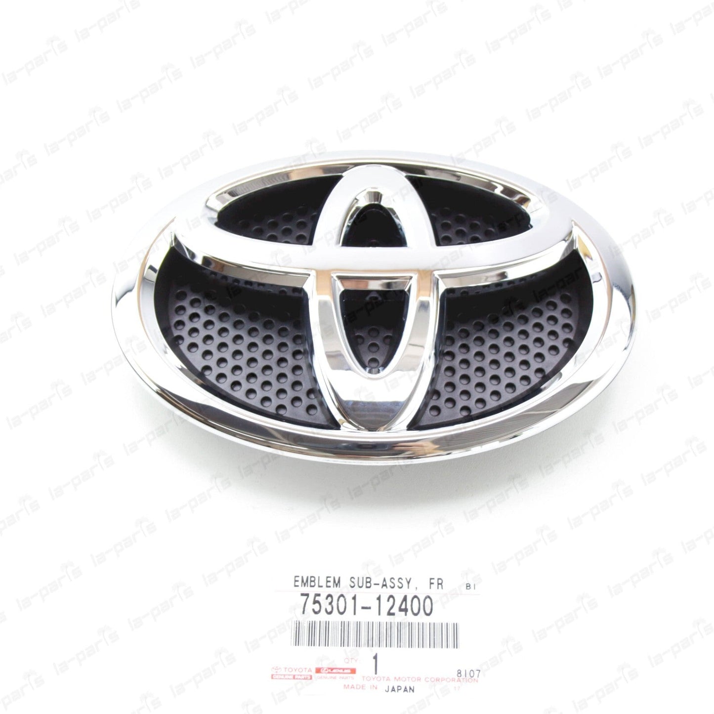 NEW GENUINE TOYOTA 13-15 RAV4 CHROME FRONT RADIATOR GRILLE EMBLEM 75301-12400