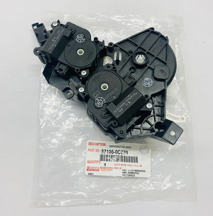 GENUINE TOYOTA 07-21 TUNDRA CREWMAX HEATING A/C DAMPER SERVO SUB-ASSEMBLY