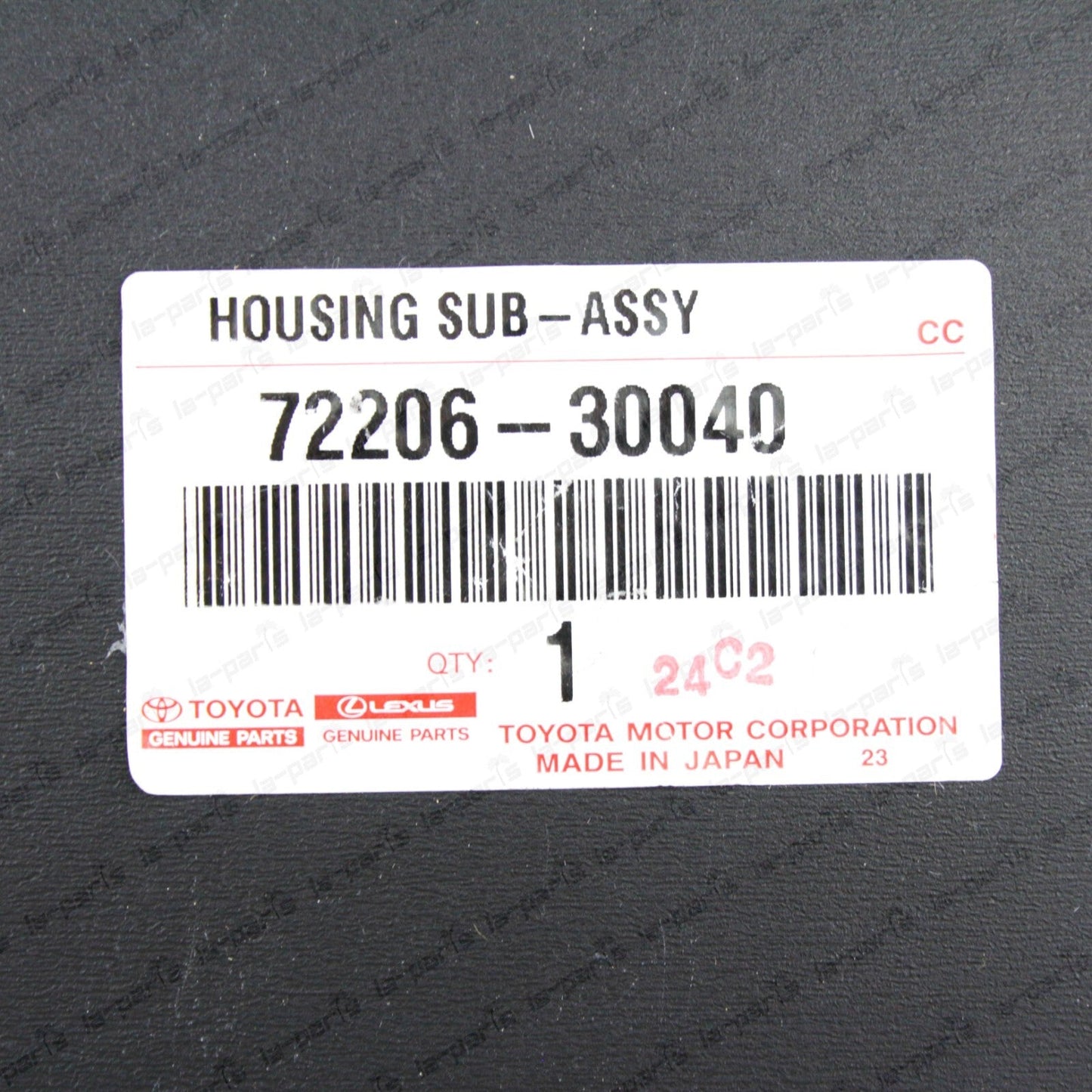 New Genuine Toyota LC 80 Lexus LX450 Housing Sub-Assy Power Seat 72206-30040