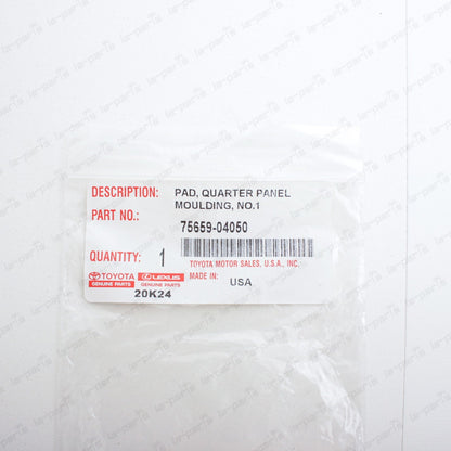 New Genuine Toyota 05-15 Tacoma Quarter Panel Flare Moulding Gasket 75659-04050