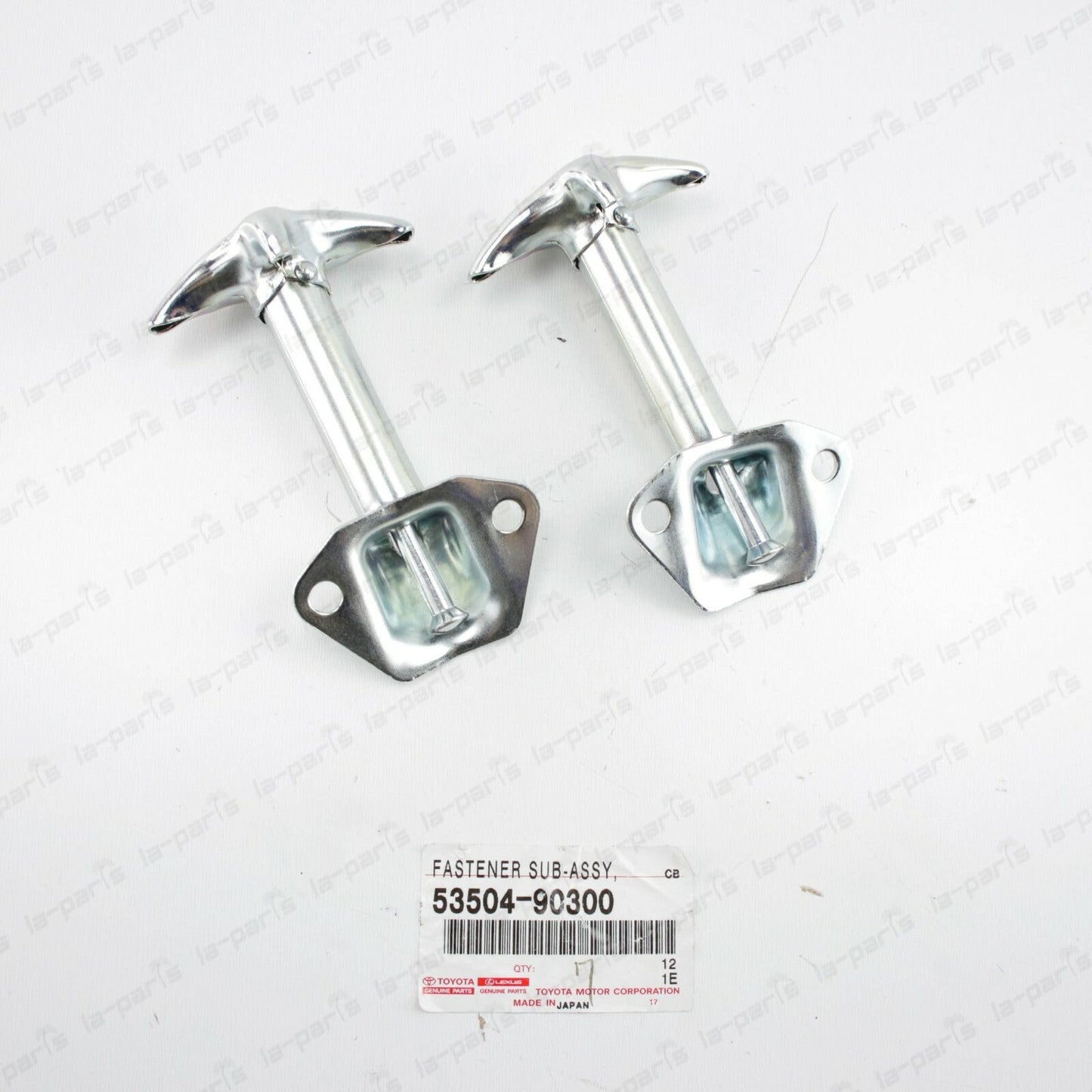 Genuine For Toyota Land Cruiser FJ40 BJ40 Windshield Hood Catch Set 53504-90300