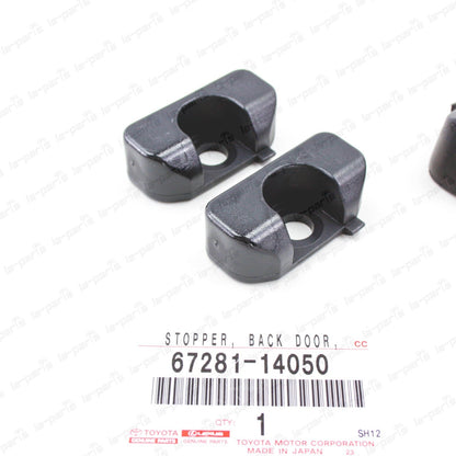 New Genuine Toyota 1993-1998 Supra Lower Back Door Stopper Cushion Kit