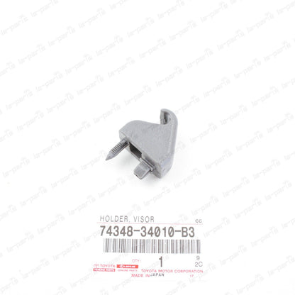 New Genuine for Toyota 4Runner Lexus GX470 Holder Visor STONE CLR 74348-34010-B3