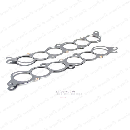 NEW GENUINE TOYOTA V6 3.4 L 5VZFE INTAKE MANIFOLD GASKET 17176-62040 SET OF 2