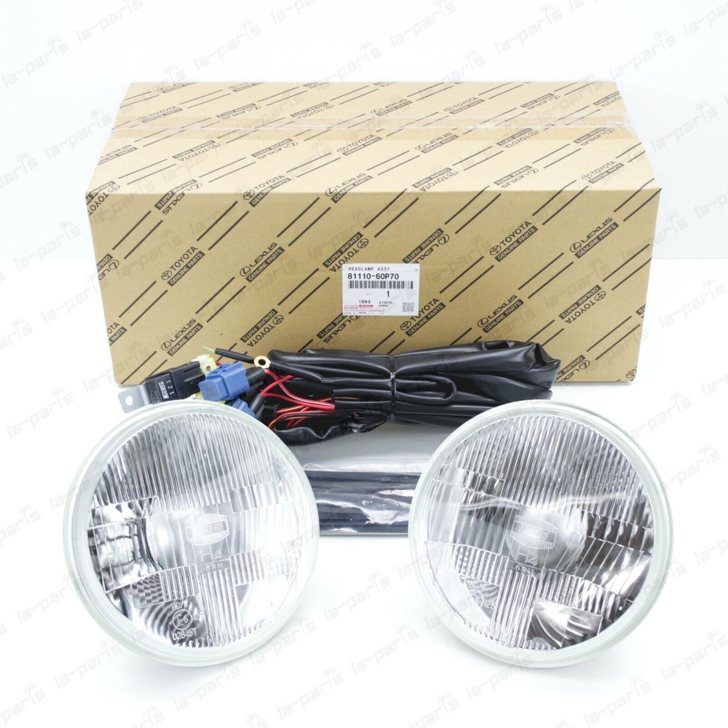 New Genuine Toyota Land Cruiser Fj40 Fj43 Fj45 Fj55 Fj60 Halogen Headlight Kit