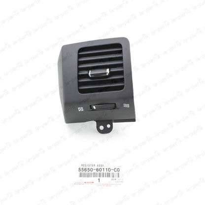 GENUINE TOYOTA PRADO LEXUS GX470 DASH REGISTER AC HEATER AIR VENT 55650-60110-C0
