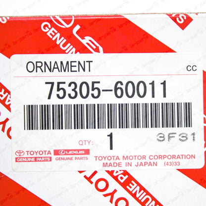 Genuine OEM Toyota Land Cruiser Front Fender Nameplate Emblem Badge 75305-60011