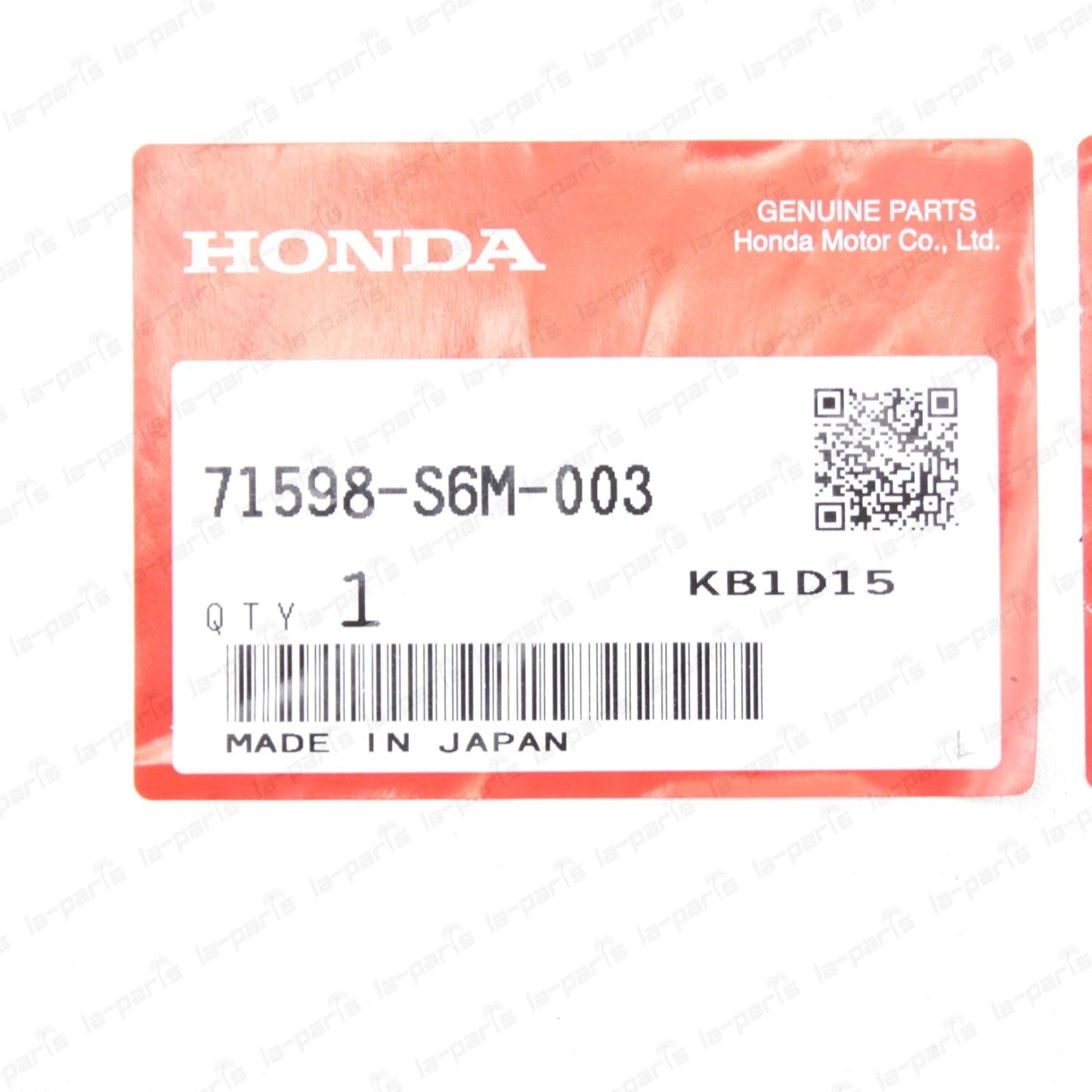 NEW GENUINE HONDA ACURA 02-04 RSX REAR BUMPER SIDE BRACKET SET OF RIGHT & LEFT