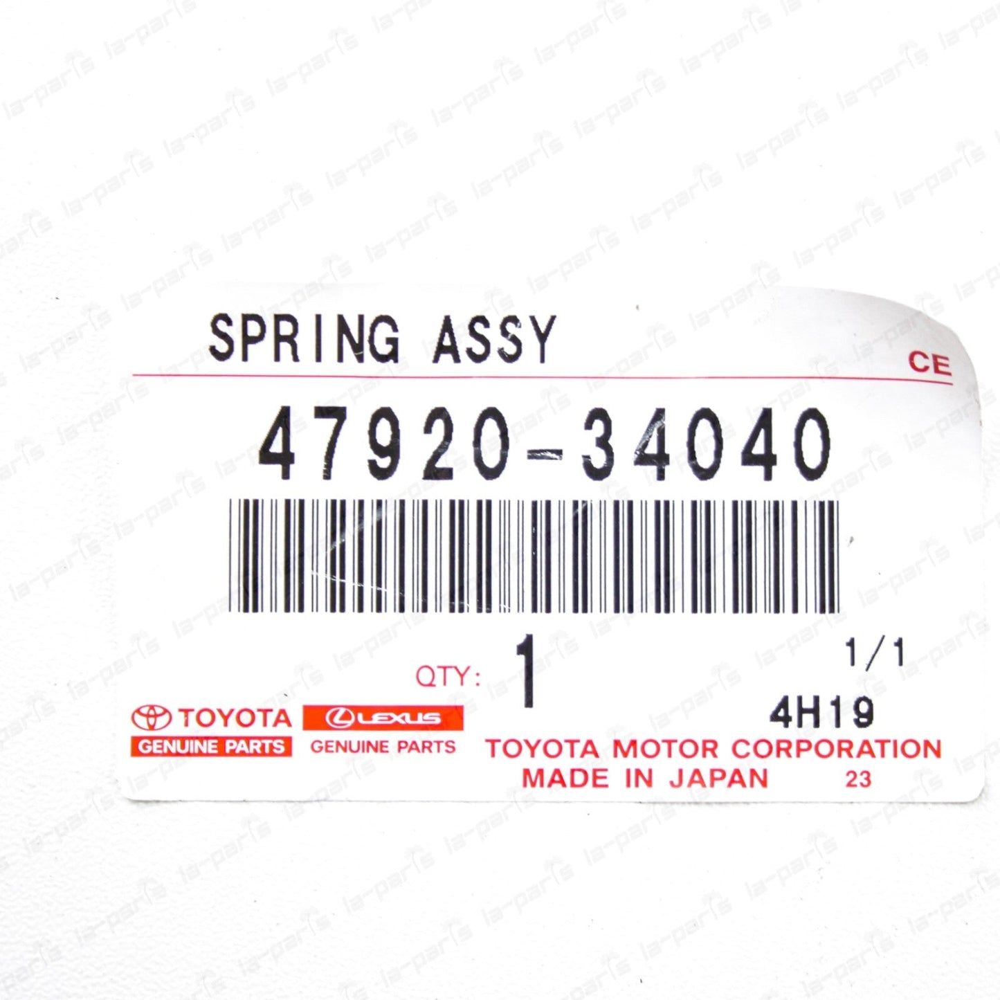 New Genuine Toyota 00-06 Tundra Load Sensing Spring 47920-34040