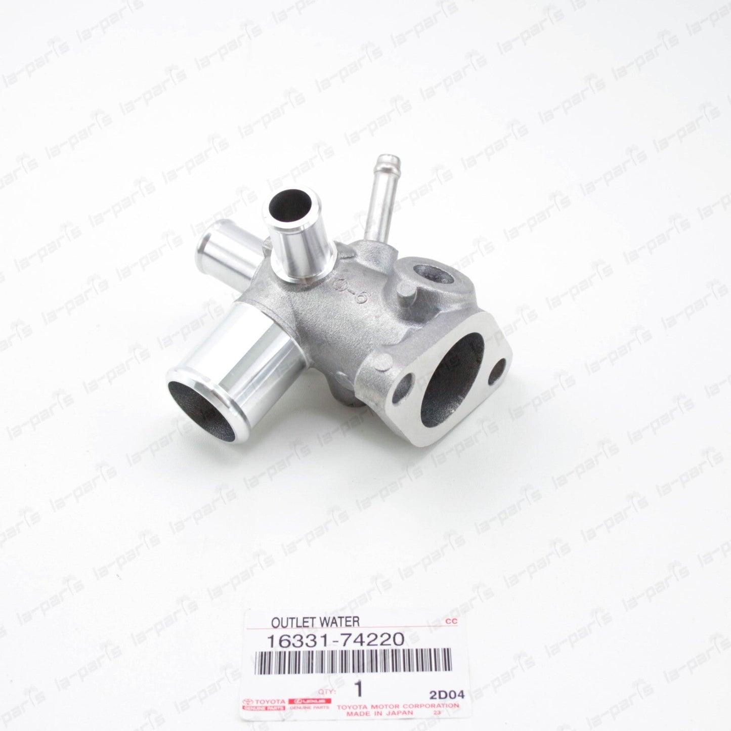 GENUINE TOYOTA 2.2 L THERMOSTAT HOUSING ENGINE COOLANT OUTLET WATER 16331-74220