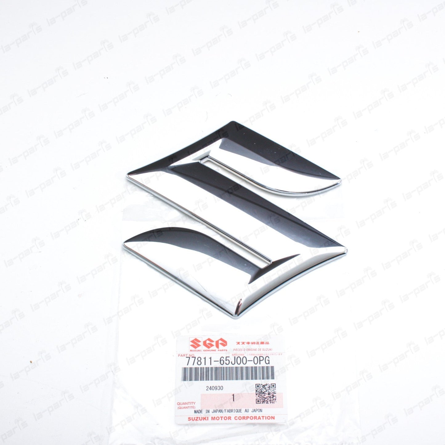 New Genuine OEM Suzuki 2006-2013 Grand Vitara SX4 Front Emblem 77811-65J00-0PG