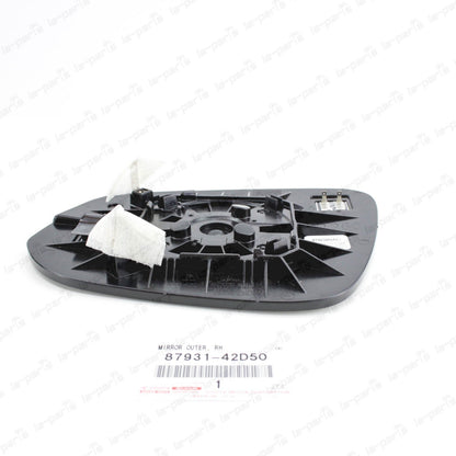 New Genuine Toyota 2016-2018 Rav4 Heated Passenger Side Mirror Glass 87931-42D50