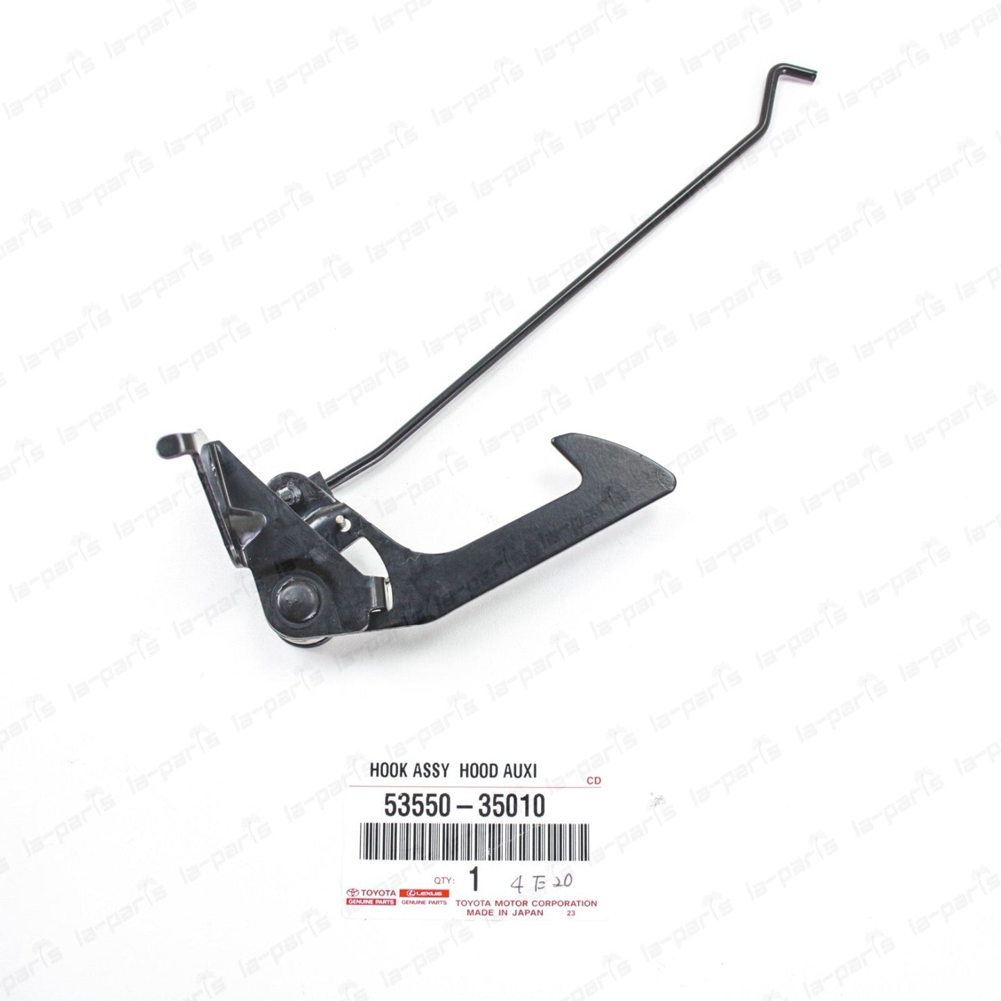New Genuine Toyota 03-06 4Runner Hood Auxiliary Catch Hook Assy 53550-35010